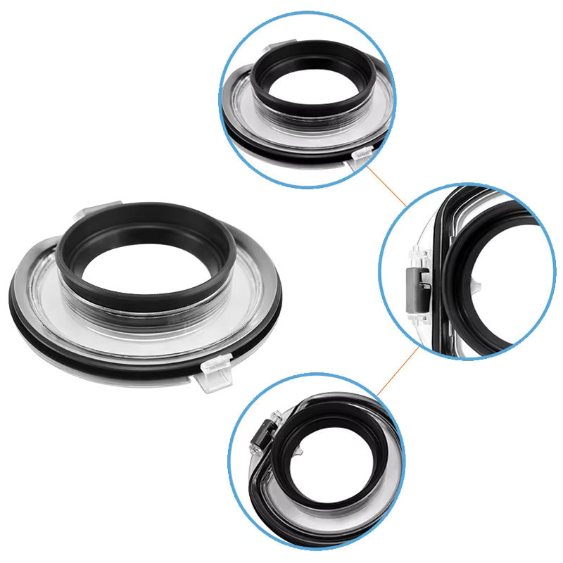 Dyson Ersatz Bodenabdeckung für Staubsammelbehälter, transparent, passend für V10, V11, V15, SV12, SV14, SV15 - Bild 3