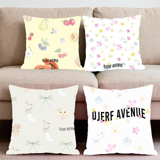 Djerf Avenue Kissenbezug Summer Berries wendbares Design - Bild 1