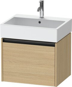 Duravit Waschtischunterschrank Ketho.2 in Beige, Ei Natur, wandhängend mit 1 Auszug, B: 58,4 cm, T: 46 cm, H: 44 cm - Bild 1