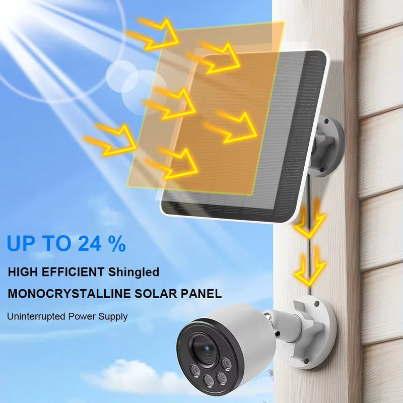 Eufy Solarpanel 20 W mit 360 Grad verstellbarer Halterung, IP65 wasserdichtes Solar-Ladegerät für Eufycam 3/3C/2/2C/2 Pro, Schwarz - Bild 2