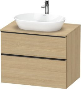 Duravit Waschtischunterschrank D-Neo in Weiß und Beige, B/T: 80 x 55 cm - Bild 1