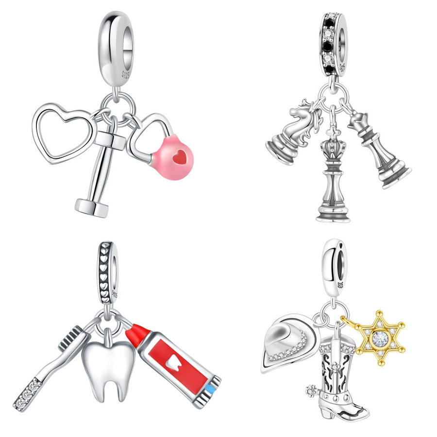 MISEFF Charm Anhänger, 925 Silber, Damen - Bild 1