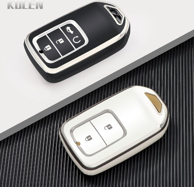 KOLEN TPU Schlüsselhülle für Honda CR-V, Civic, Accord, HR-V, City, Odyssey und XR-V als Remote Key Case Cover Zubehör - Bild 1