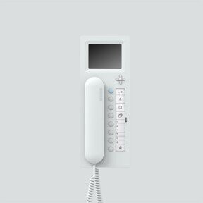 Siedle AHTV 870-0 W Video Access Haustelefon Türsprechanlage LAN Weiß - Bild 1