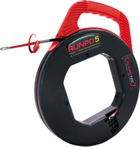 Runpotec Runpo 5 Spirale mit Box, Schwarz, 20 m, Durchmesser: 5,3 mm - Bild 1