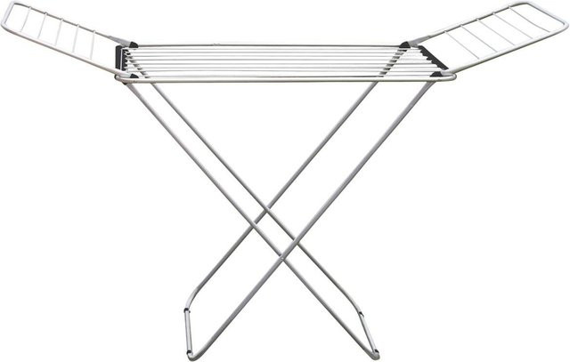 Michelino Wäscheständer aus Aluminium in Grau und Silber - Bild 1