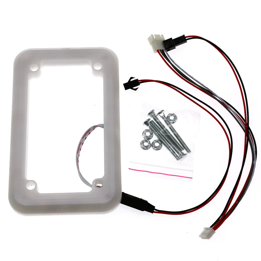 XINWA XINWANG Bunte LED-Münzprüfer Rahmen Dekoration, Licht beleuchtet, DIY Token-Mechanismus - Bild 2