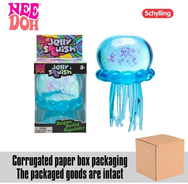 NeeDoh Fuzz Ball Wonder Waves, Sensorisches Quetschspielzeug, Fidget Ball - Bild 1