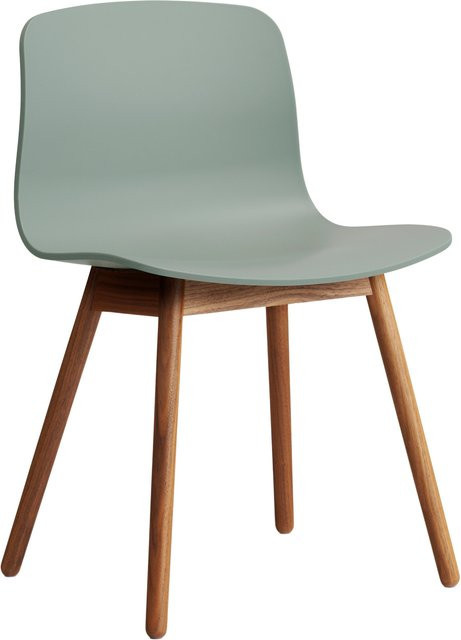 HAY About A Chair AAC 12 Designstuhl in Grün mit Eichengestell aus Polypropylen - Bild 1