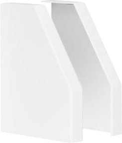Hager Rangierkanal Endstück Reinweiß RAL 9010 B: 19,0 cm, H: 15,0 cm - Bild 1