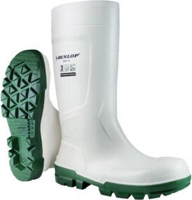 Dunlop Arbeitssicherheitsschuhe WORK-IT WHITE PVC S4 in Weiß, Größe 37 - Bild 1