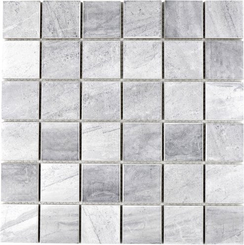HuH Mosaikfliese Stona in Grau, Steinoptik, Keramik, Matt, B/L: 30,6 x 30,6 cm - Bild 1