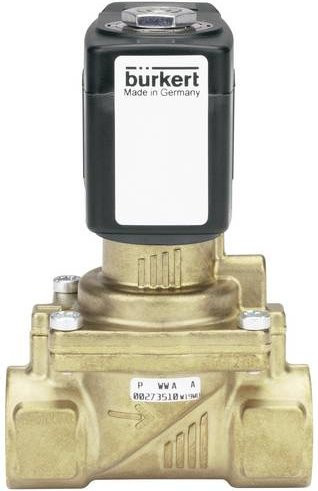 Bürkert Servogesteuertes Ventil 336408 6281 in Messing und Multicolor mit 230V - Bild 1