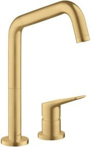 Hansgrohe Axor Citterio M Einhebelmischer für die Spüle mit Schwenkauslauf in Gold Optik - Bild 1