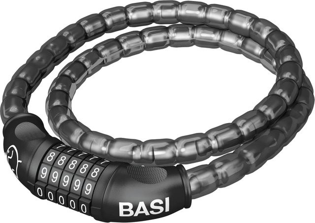BASI Boden-Wandanker und Panzerkabel BWA 110 und ZR 308 in Schwarz aus Edelstahl - Bild 1