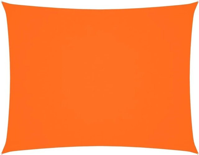 vidaXL Sonnensegel aus PU-beschichtetem Oxford-Gewebe, Rechteckig, Orange, B x T: 3 x 4 m - Bild 1