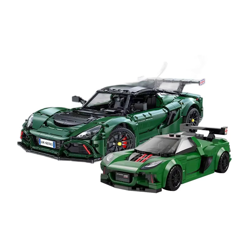 Xturboman Exige CUP 430 Super Sportwagen, Technik-Bausatz, 1:8 Maßstab - Bild 2