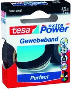 tesa extra Power Gewebeband blau, Breite: 1,9 cm, Länge: 2,75 m - Bild 1