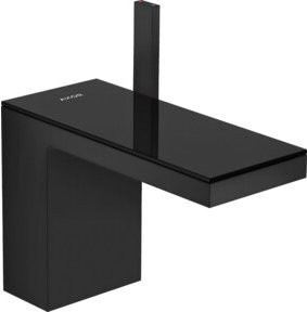 Hansgrohe Axor MyEdition Waschtisch-Einhebelmischer in Schwarz Glänzend mit Push-Open-Abfluss und Spülstopp - Bild 1