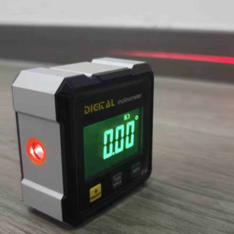 ETOPOO Digitaler Mini-Winkelmesser mit magnetischer Basis und Nivellierbox, 360-Grad-Neigungsmesser und Messlehre - Bild 6