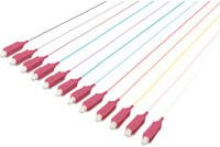 DIGITUS SC Simplex OM4 Pigtails Kabel, Multicolor - Bild 1