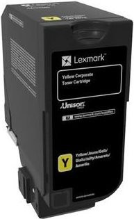 Lexmark Original Tonerpatrone LCCP in Gelb für Lexmark CS720de, CS720dte, CS725de, CS725dte, CX725de, CX725dhe, CX725dthe (74C20YE) - Bild 1