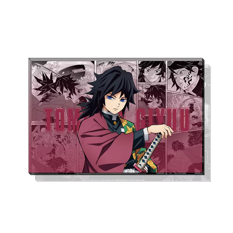 Bandai Demon Slayer Acryl-Kartenhalter, Tanjiro Sanemi Shinazugawa Shinobu Kocho - Bild 2