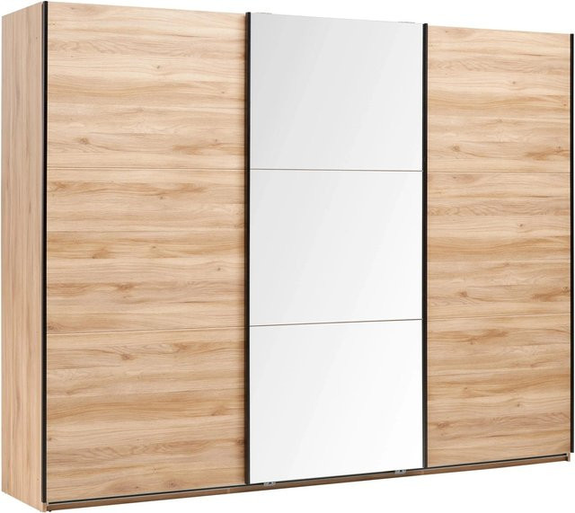 Mömax Schwebetürenschrank Rabina Eichefarben B/T/H: 270 x 60 x 210 cm - Bild 1