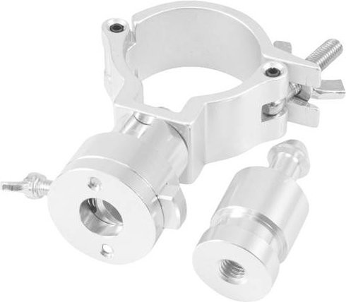 Eurolite TPZ-1 Montageklammer in Silber, B/H/T: 83 x 40 x 16 mm - Bild 1