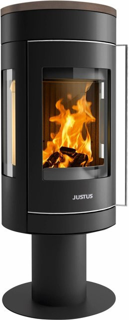 Justus Meva Kaminofen Keramik Schwarz 5,5 kW - Bild 1