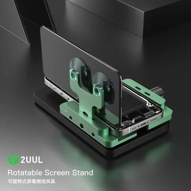 MECHANIC BH06 Multi-funktion Drehbare Bildschirm Ständer Halterung in Grün für Telefon Reparaturen - Bild 1