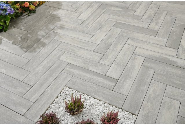 Kann Terrassenplatte Rayon Grau-Alpin in Steinoptik, B/T/H: 80 x 20 x 7,5 cm - Bild 1