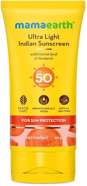 Mamaearth Sonnencreme LSF 50, 50 g, Unisex - Bild 1