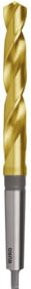 RUKO Spiralbohrer DIN 345 Typ N aus HSS-Cobalt mit TiN-Beschriftung in Gold, Durchmesser: 22,5 mm - Bild 1