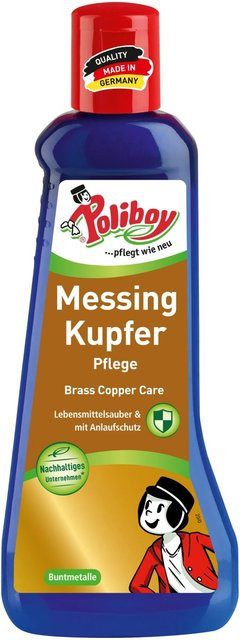 Poliboy Messing und Kupfer Pflege 200 ml - Bild 1