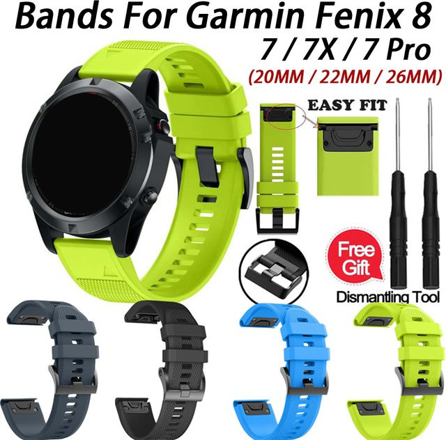 Uhrenarmband Silikon, Quick Fit, Unisex - Bild 1