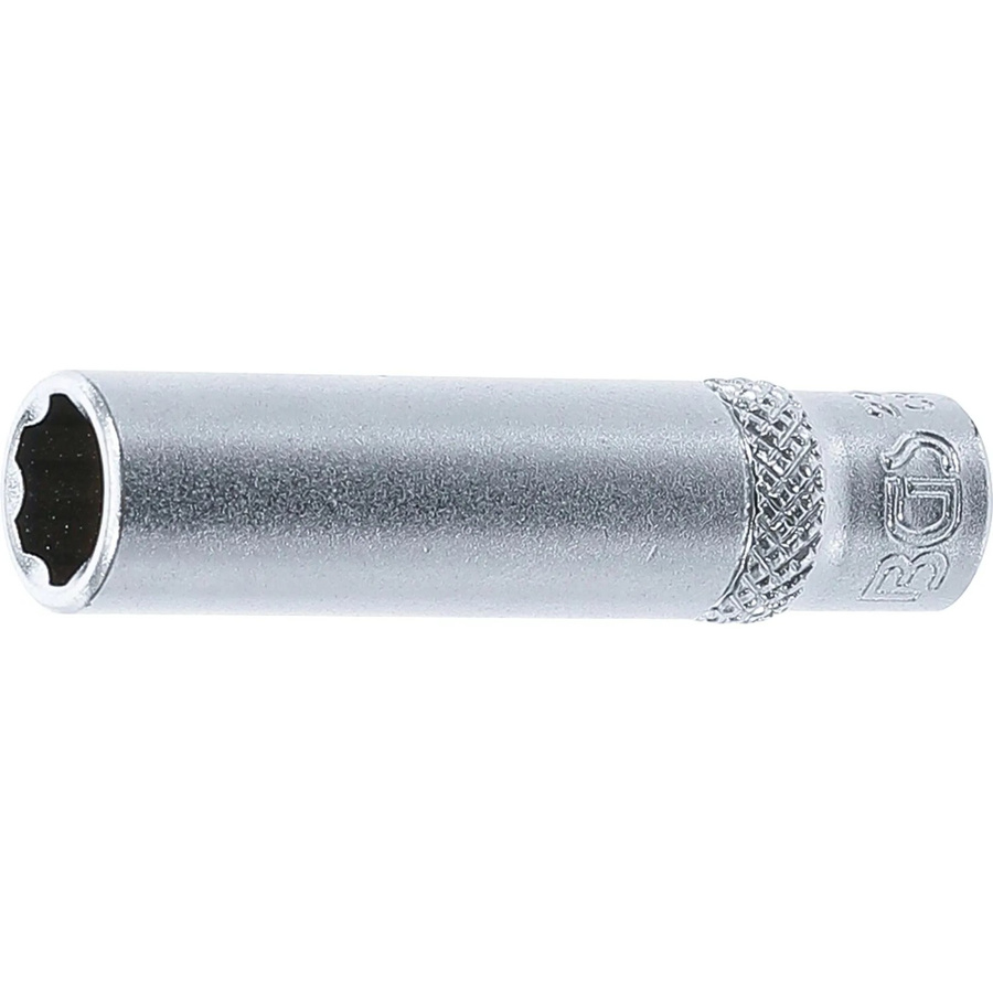 BGS Steckschlüssel-Einsatz Super Lock tief mit 1/4 Zoll Antrieb und 8 mm Schlüsselweite in Silber - Bild 2