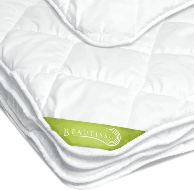 Beautissu BeauNuit MD Bettdecke aus Mikrofaser, Weiß, B/T: 200 x 220 cm - Bild 1