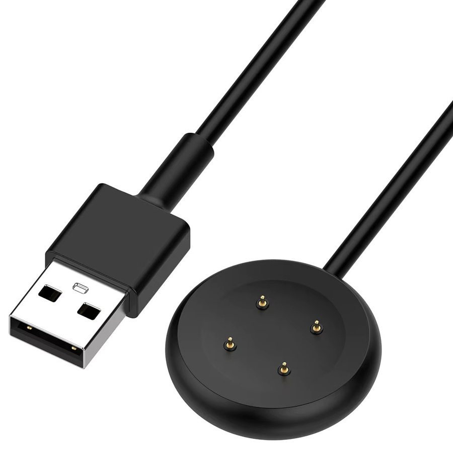 USB-C Ladekabel für Google Pixel Watch 2 und Pixel Watch 3, Ersatz-Ladestation, 1 Meter, Weiß/Schwarz - Bild 4