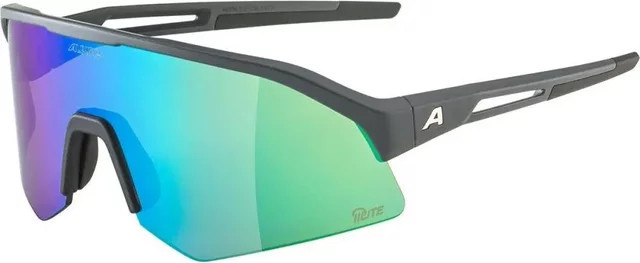 Alpina Sonic HR Sonnenbrille, Unisex, Vollrand, Black, Grey, Plastic - Bild 1