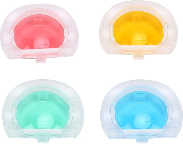 Toys Arts Objektivfilter Set für Mini 13 Sofortbildkamera, 4 abnehmbare Farbfilter in Pink, Blau, Grün und Gelb - Bild 1