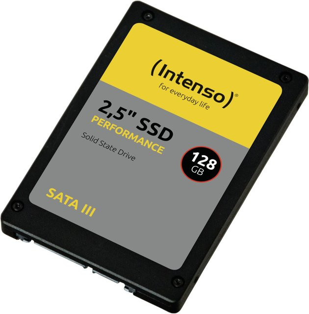 Intenso Performance Interne SSD 128GB SATA III 2,5 Zoll Schwarz - Bild 1