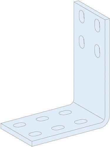 Schneider Electric PrismaSeT-P Linergy TB Verbindungswinkel für horizontale und vertikale PE-Schienen, Silber, 2 Stück - Bild 1