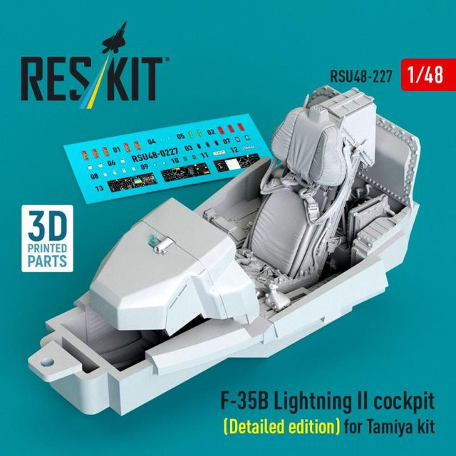 Tamiya F-35B Lightning II - Cockpit, Detailed edition, 1:48 - Bild 1
