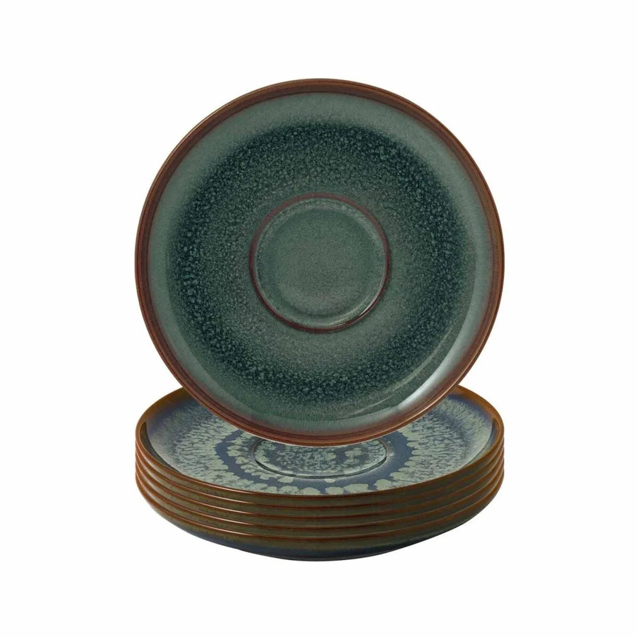 Villeroy & Boch Crafted Kaffeeuntertassen Breeze, 6er Set, Durchmesser: 14,9 cm - Bild 2