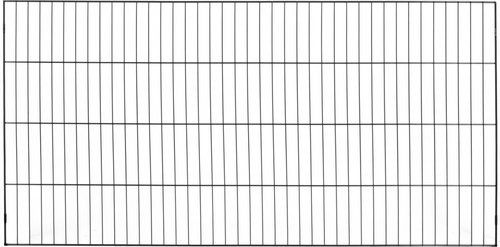FLORAWORLD Einstabmatte aus Stahl in Anthrazit-Grau, H x B x T: 100 x 200 x 1,5 cm - Bild 1