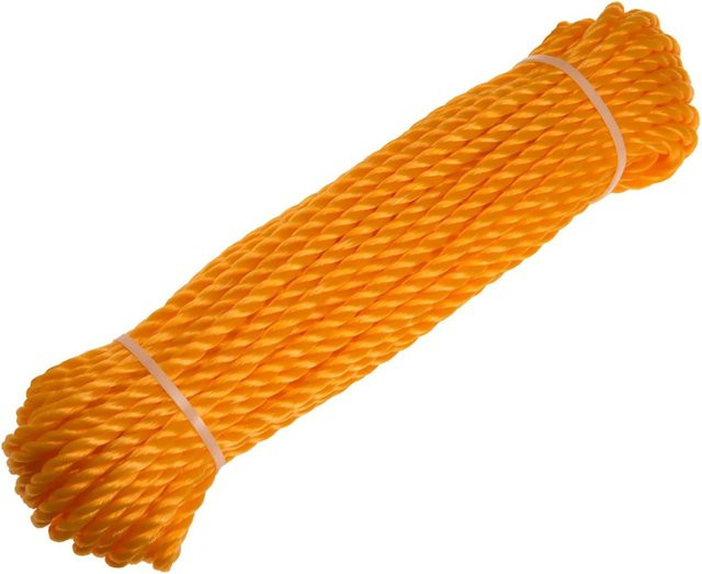 Conacord Polypropylen Monofil Gedrehtes Seil Orange Ø 8 mm Länge: 20 m - Bild 1
