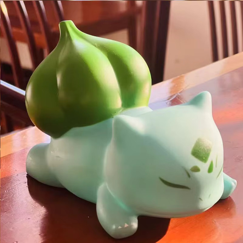 Potdemiel Bulbasaur Handyhalterung und Tablet-Ständer in Grün als niedlicher Cartoon Lazy Bracket Ständer - Bild 3