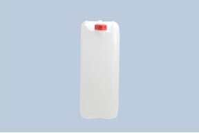 Hünersdorff Industrie-Kanister aus Kunststoff in Weiß, Volumen: 30 l, B/T/H: 57,8 x 28,8 x 23,0 cm - Bild 1