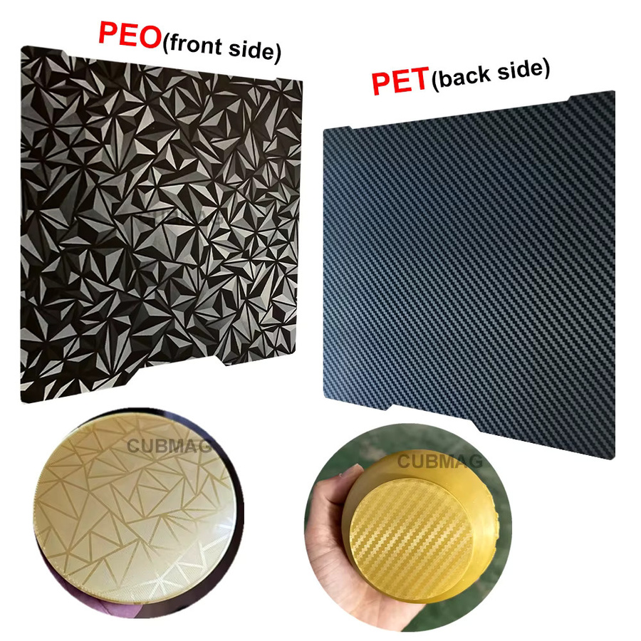 Bambu Lab Federstahlblech H2S PEI Bauplatte für FDM 3D-Drucker - Bild 1